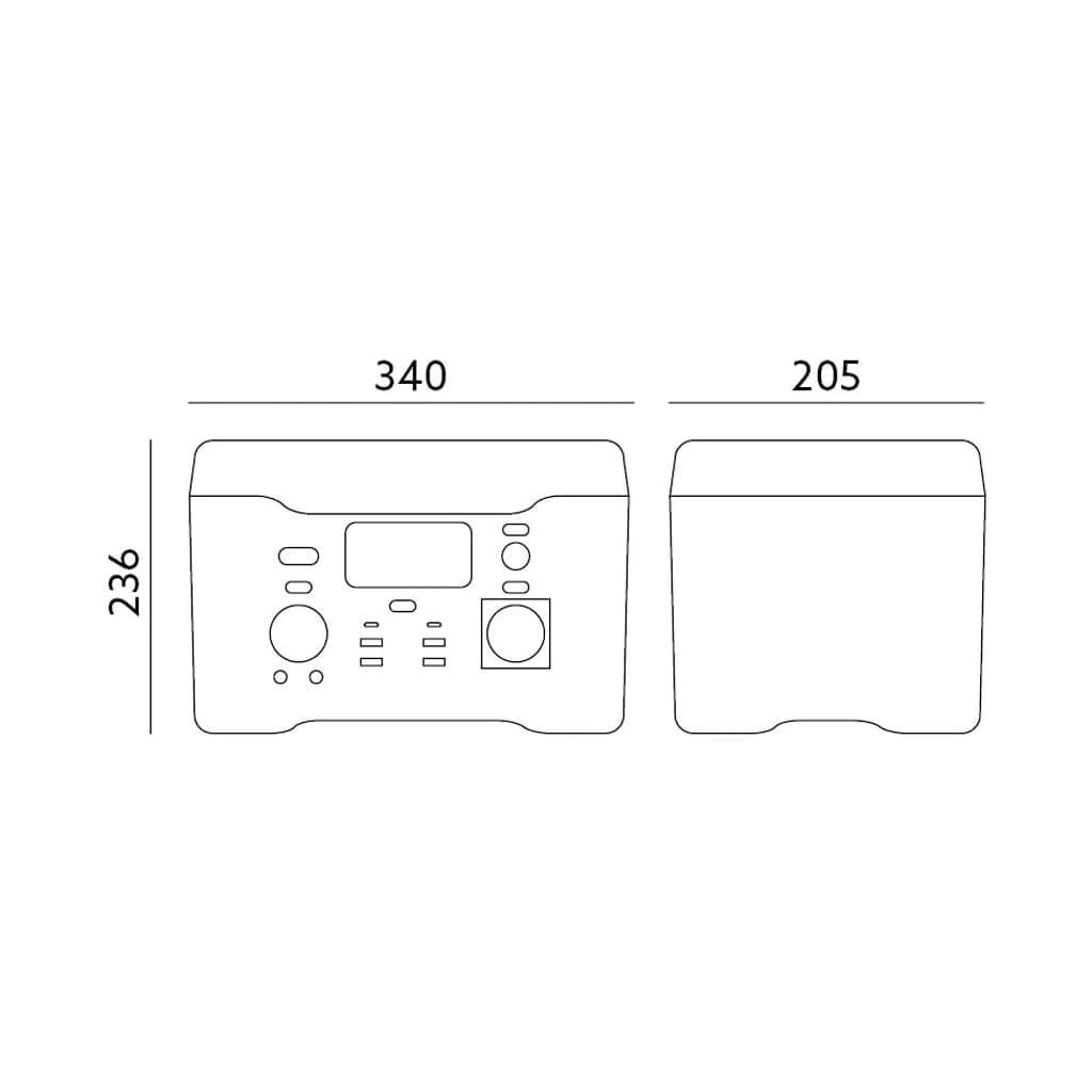 Energetska stanica POWERBOX 1000W Premium