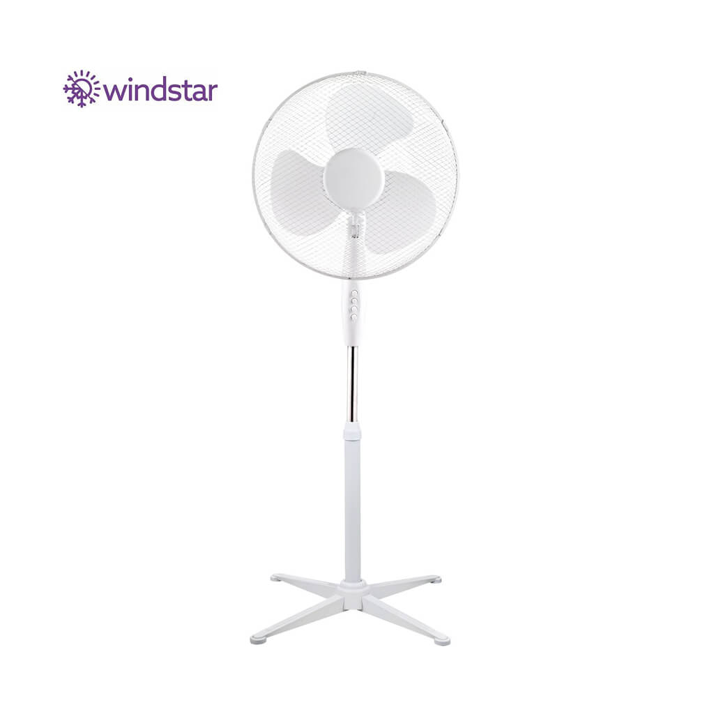 Podni ventilator Viento, 45W, bijeli